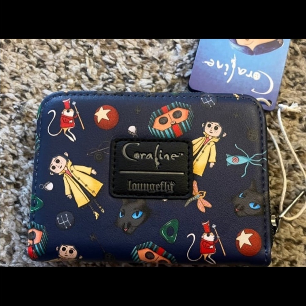 Loungefly Coraline Icons AOP  WALLET